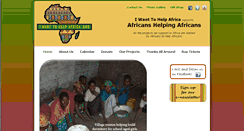 Desktop Screenshot of iwanttohelpafrica.org